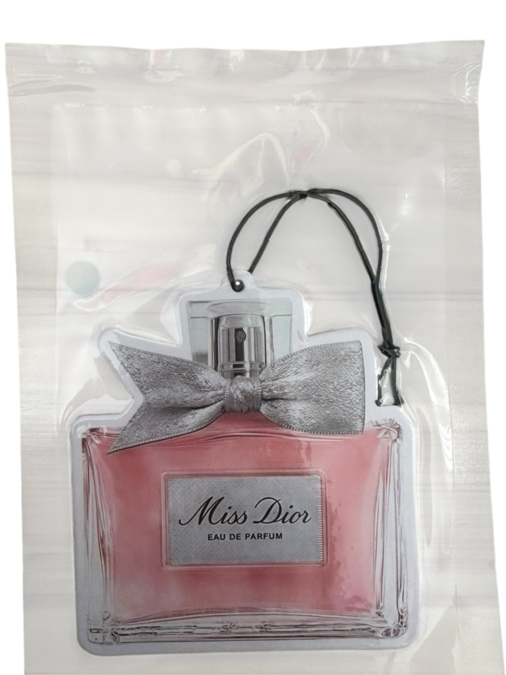 Eau de Parfum Car Air Freshener - Pink & Silver